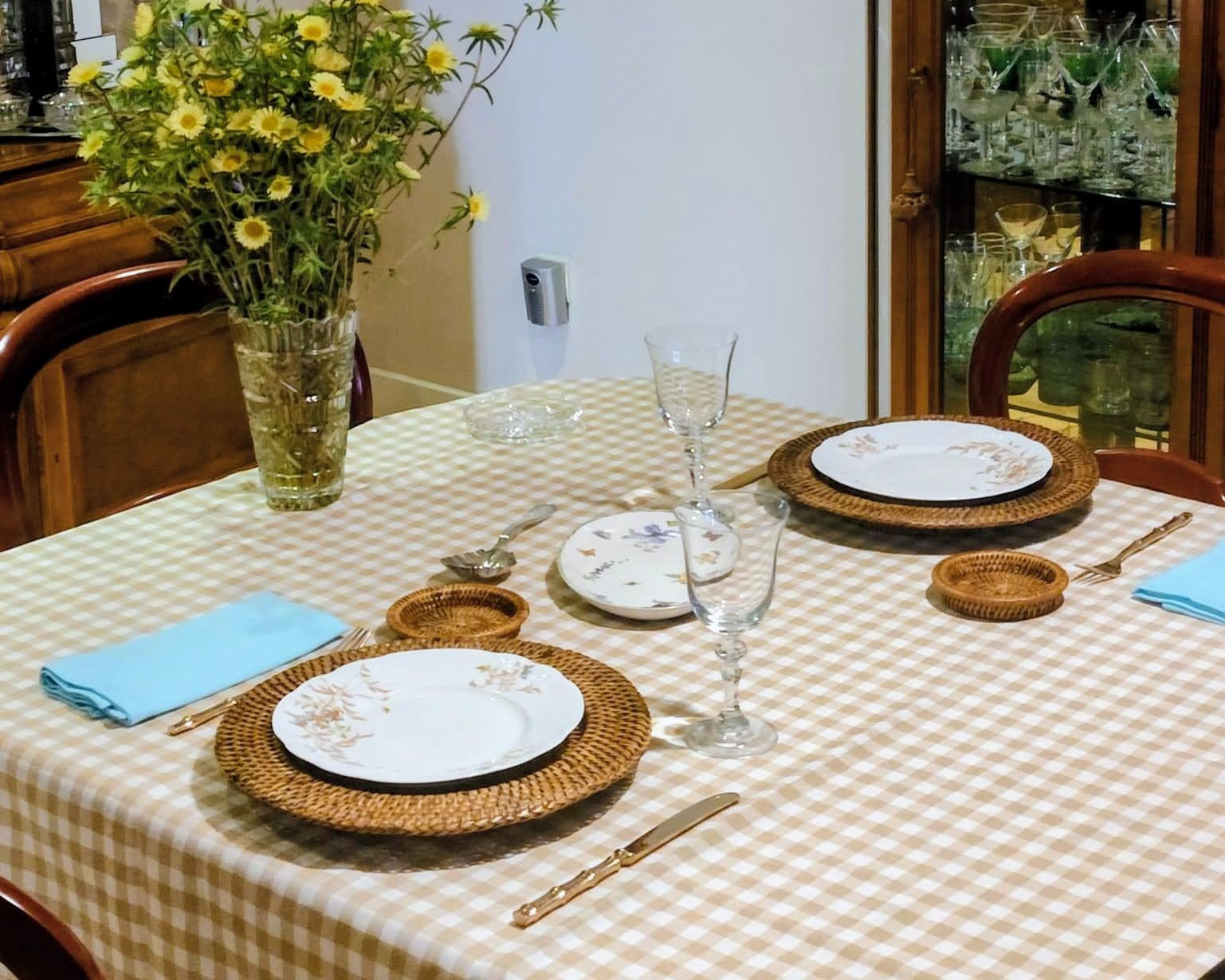 MANTEL DE ALGODÓN VICHY. Desde 34,95€. - Imagen 4